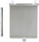 Suction cup roller blinds no drilling,blackout curtains,automatic retractable roller shades,temporary privacy blinds for doors and windows,bedrooms and balconies,UV protection,Grey-45x125cm/18x49in
