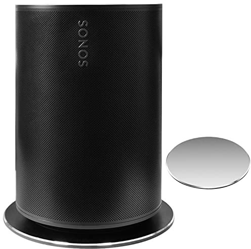 Aokicase For Sonos Era 100 Holder Sonos Era 100 Desktop Stand Holder Accessories with Integrated Cable Management, Smart Home Speaker Accessory Rack (Silver, JSDZ) 1 Piece