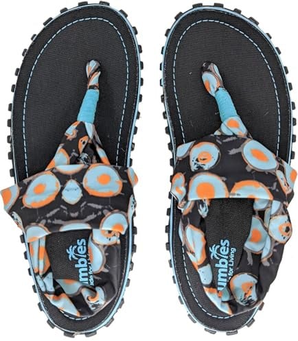 Gumbies Slingback, 43 EU, navy spots