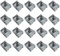 Tuercas de chimenea Spire Clips Lug Speed Fasteners U Tuercas Fijaciones Panel M4 M5 M6 M8