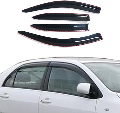 HOLIV 4 Stück Auto Windabweiser Regenabweiser für Toyo-TA Axio 2013-2019, Winddichter Regenschutz, Autofenster zubehör