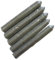 Amagogo Baguettes de soudage, tige en à souder, juste besoin d'un briquet, baguettes de soudage en aluminium, bande de soudage pour tuyaux en PVC, acier, 5 pièces