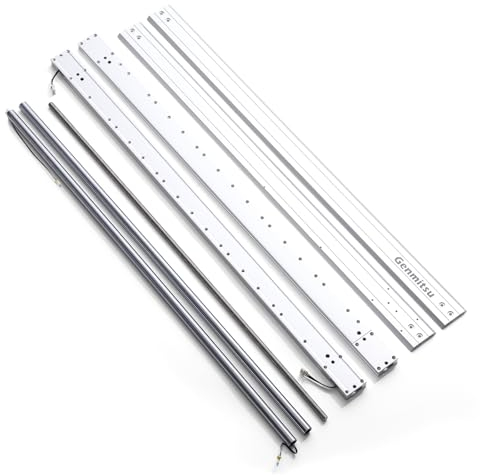 Kit di estensione dell'asse X Genmitsu 4040-PRO, aggiornamento 4040 a 6040, accessori CNC per fresatrice CNC 4040-PRO, area di lavoro estesa 600 x 400 mm