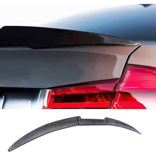 Auto Heckspoiler für Opel Vauxhall Adam M13 2013-2019,Auto Heckflügel,Rear Schwanz Spoiler Flügel Kofferraum Spoiler Heckdiffusor Auto Zubehör,B