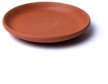 CRIGEMA - Feuerfeste Terrakotta-Schale - 17 cm - Zum Abbrennen von Weihrauchkörnern auf Sand und Kohle