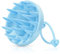 Alyvisun Scalp Massager Brush, Soft Silicone Shampoo Brush for Hair Growth | Head Relaxation & Clean | Scalp Exfoliator - Blue