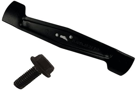Genuine Blade & Blade Bolt For McGregor 1400w 34cm Corded Lawnmower MER1434