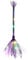 Witch Broom with LED Light - Purple, Cosplay Props, Costume Accessories, Kid & Adult Halloween Decor