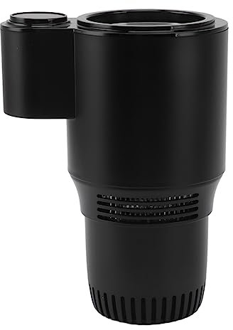 Enfriador Inteligente 2 en 1 para Tazas de Coche, Soporte para Tazas con Calefacción, Enfriador Portátil para Bebidas, Calentador Inteligente Universal con Pantalla LED