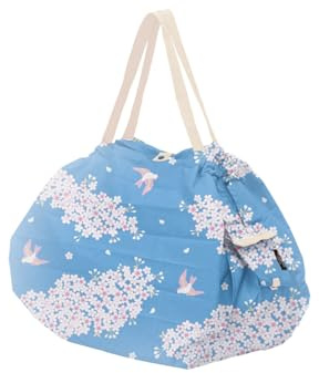 Shupatto Shupatto Uni Eco-Tasche, Blau, S, Zeitgenössisch