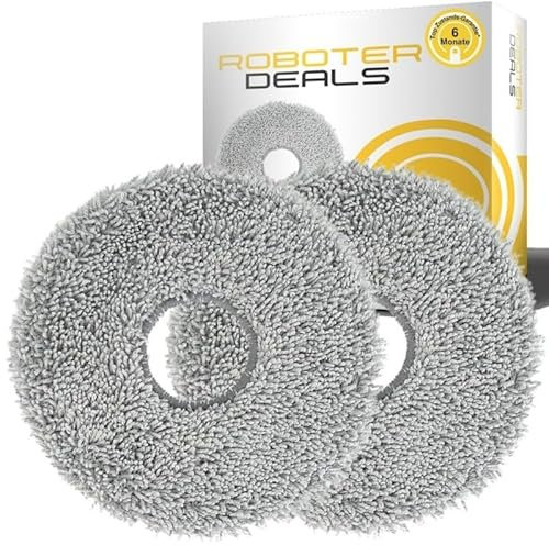 Roboter Deals Lot de 2 serpillères en microfibre pour Dreame Mova E30 Ultra