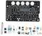 DIY Geigerzähler Teile Kit Strahlungsdetektor Modul Ton und Licht Alarm zur Erkennung weiß