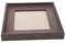 Beavorty Retro Wood Grain Color Photo Frame Nail Color Display Board Nail Sample Board Nail Art Display Container Fake Nail Display Stand Empty Nail Tips Display Board Wooden Brown
