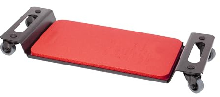 Kneetek CRAFTTEK Knierollbrett 648 x 251 x 73 mm bis 120 kg | Stahlrahmen mit 360° TPE-Rollen, gepolsterter Auflage und Grifföffnungen – geprüft nach EN 14404-5:2024 Typ 3
