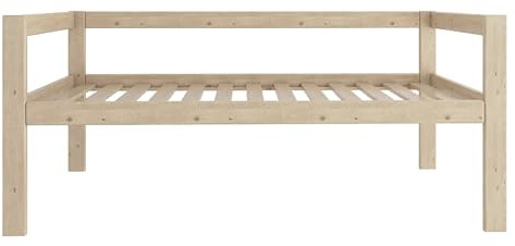 Need Sleep Seniorenbett 90x200 cm – Komfortbett für Senioren – Einstiegshöhe ca. 70 cm – stabiles Holzbett – ergonomische Höhe – Massivholz