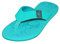 MADSea Damen Zehenstegpantolette Beach Woman | Zehentrenner Flip Flop Thong Sandale Badelatschen | Sommer Strand, türkis, 41 EU