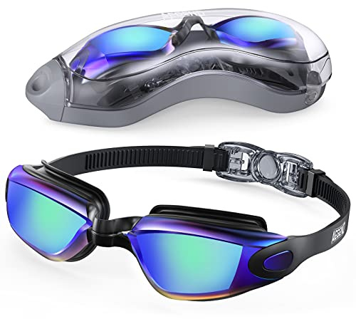 Aegend Swim Goggles, Swimming Goggles No Leaking Full Protection Adult Men Women Youth