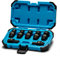Capri Tools 3/8 in. Drive Universal Impact Socket Set, 3/8-3/4 in. SAE, 7-Piece