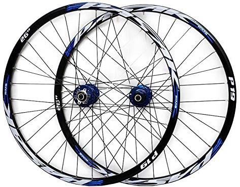 ZFF 26 27.5 29in MTB Laufrad Set Scheibenbremse Mountainbike Vorderrad Und Hinterrad Abgedichtetes Lager Konischer Hub 7 8 9 10 11 Fach Schnellspanner