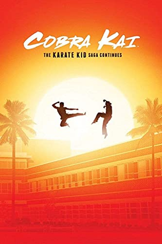 Cobra Kai Poster, Papier, Mehrfarbig, Standard