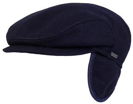 Wigens 100% Cashmere Storm System Ivy Cap Navy (60), Marineblau, 60 EU