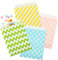 Kesote Geschenktüten Ostern Papiertüten 100 PCS Geschenktaschen Ostertüten zum Befüllen Partytüten Papier Beutel Süßigkeiten Tüten Candy Bar Geburtstag (4 Farbe)