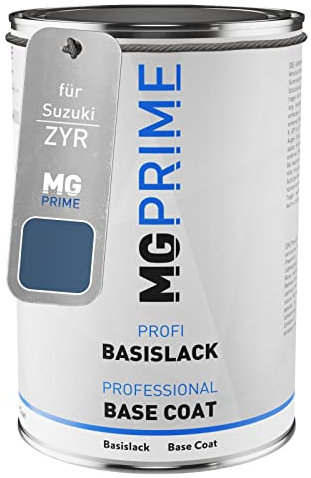 MG PRIME Autolack Dose spritzfertig für Suzuki ZYR Stargaze Blue Metallic/Nexa Blue Metallic Basislack 1,0 Liter 1000ml