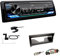 JVC KD-X482DBT 1-DIN Autoradio Media Receiver Digitalradio DAB+ Bluetooth Amazon Alexa USB Einbauset passend für Jeep Grand Cherokee 1993-1998 schwarz