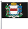 Wappen von Omsk 3 x 5 ft Patio Garden Flag Innendekoration einseitig bedruckte Flagge