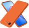 EASSGU Coque pour iPhone 7 / iPhone 8 / iPhone SE 2020 / SE 2022 (4.7 inches), Étui en Silicone TPU Souple - Orange