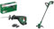 Bosch Akku Säbelsäge AdvancedRecip 18 & 06008C1A03 Bosch Rasentrimmer EasyGrassCut 18V-230 (1x Akku 2,0 Ah, 18 Volt System, Schnittkreisdurchmesser: 23 cm, im Karton) Classic Green