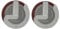 Pack of 2 Original 90 Degree Angle Car Fob Battery VL2020 for Car Key Remote Control Compatible with BMW E53 E60 E61 E63 E64 E70 E71 E72 E81 E82 E84 E87 E88 E89 E90 E91 E92 993