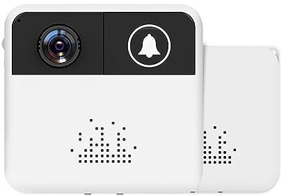 ThikK 720P WIFI Intelligent Visual Doorbell Wireless Intercom Doorbell Remote Monitoring Electronic Doorbell Night View Smart Ring