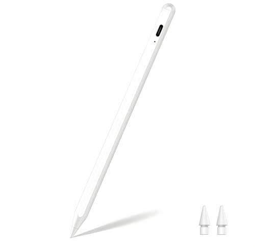 Penna stilo per iPad di 9a e 10a generazione, Apple Pencil di seconda generazione, ricarica 10 minuti più veloce Apple Pen per iPad 2018-2023, iPad Pencil per iPad Pro 11/12.9 3/4/5 generazione, iPad