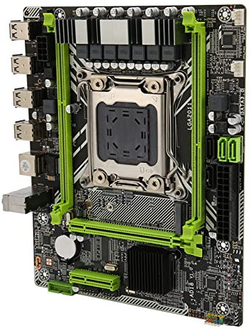 Scheda Madre Computer X79D 2.0, Socket LGA 2011, Alte Prestazioni, PCB a 8 Strati, PCIe 3.0X16, Gigabit Ethernet, SATA3.0, M.2 NVME, per E5, I7, Alimentatore 24/8 Pin
