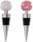 Daily Treasures Disco-Weinflaschenkorken, wiederverwendbarer Weinflaschenverschluss mit Disco-Spiegelkugel, Silikon-Verschluss, hält Wein frisch, für Wein, Champagner, Prosecco, Bier,