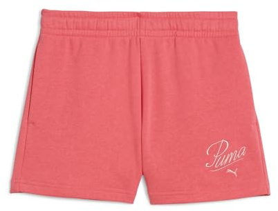 Puma Mädchen Gestrickte Shorts ESS Script Shorts G