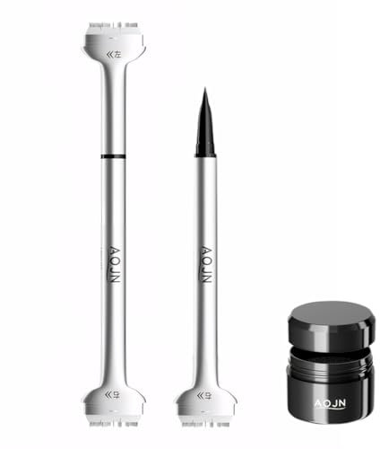 Eyeliner Stempel,Lower Lash Stamp,Wimpern Stempel,Lower Lashes Stamp mit Tinte und Eyeliner,Wasserfeste Doppelseitige Wimpern Unterseite Stempel,Lower Lash Stamp für Make up Anfänger
