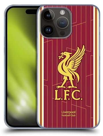 Head Case Designs Officially Licensed Liverpool Football Club Home Kit 2024/25 Hard Back Case Compatible With Apple iPhone 15 Pro Max