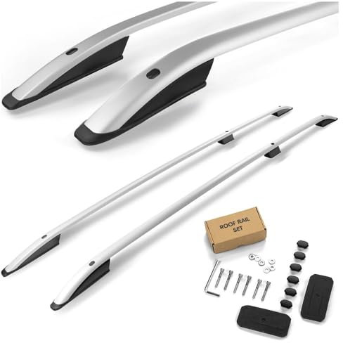 CHROMEMASTER | Dachreling Dachträger Kompatibel mit Citroen Berlingo L2 XL LANG 2018+; Zur Befestigung der Dachgepäckträger, Dachkörben, Dachboxen oder Dachfahrradträger | Robuste Konstruktion aus Alu