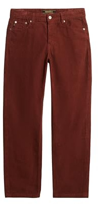 Superdry Damen Cordhose mit geradem Bein