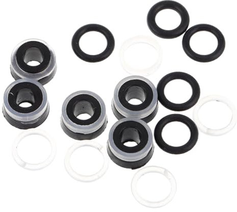 MAGICLULU Lot de 5 kits de réparation de cric hydraulique de cric - Kit de réparation de cric hydraulique - Joints d'huile pour cric automobile - Outil de réparation de cric hydraulique - Pièces de