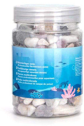 Patapalooza Gravier Multicolore Durable, idéal pour la décoration de Jardins, l'aménagement paysager et Les travaux manuels, offrant Une Finition Attrayante et Polyvalente.