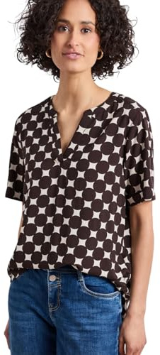 Street One Kurzarm Bluse mit Turn-Up
