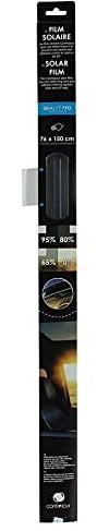 Contrejour 463907 Film Solaire teinté Clair pour Vitres de Voiture, 65%, 76 x 150 cm, Anthracite