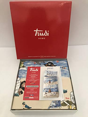 Gabel TRUDI PIRATI Kinderwagen und Stubenwagen Bettwäsche + Überwurf
