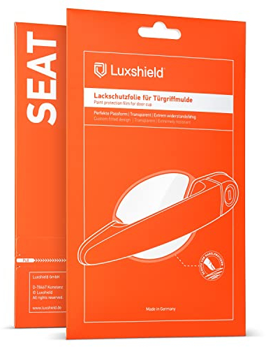 Luxshield Auto Türgriff Schutzfolie Griffmulde für Seat Ateca 1 (I) KH7 I 2016-2025 - Kratzschutz, Lackschutzfolie - Transparent glänzend