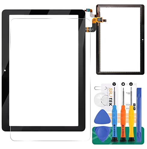 Para Huawei MediaPad T3 10 9.6 pulgadas sensor de pantalla táctil digitalizador para AGS-W09 AGS-L09 pantalla táctil con kit (no pantalla LCD) (negro)