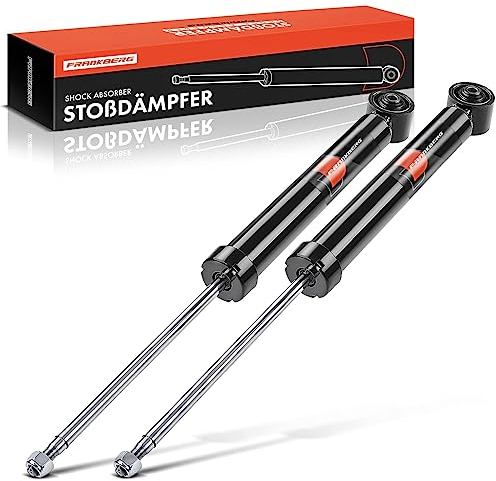 Frankberg 2x Stoßdämpfer Gasdruck Hinterachse Kompatibel mit A2 8Z0 1.2L-1.6L 2000-2005 Polo 6C1 6R1 9N 1.0L-1.9L 2001-2021 Replace# 280564