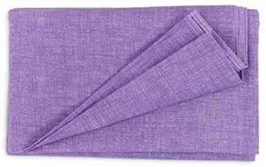 CosìCasa Copriletto Singolo Primaverile Estivo [170X280 CM]| Telo Arredo Copridivano in Tinta Unita |Coperta Letto Multiuso Una Piazza Leggera | Viola